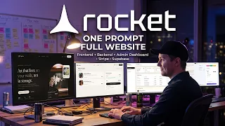 Rocket AI – Build a Complete Business Website from One Prompt
