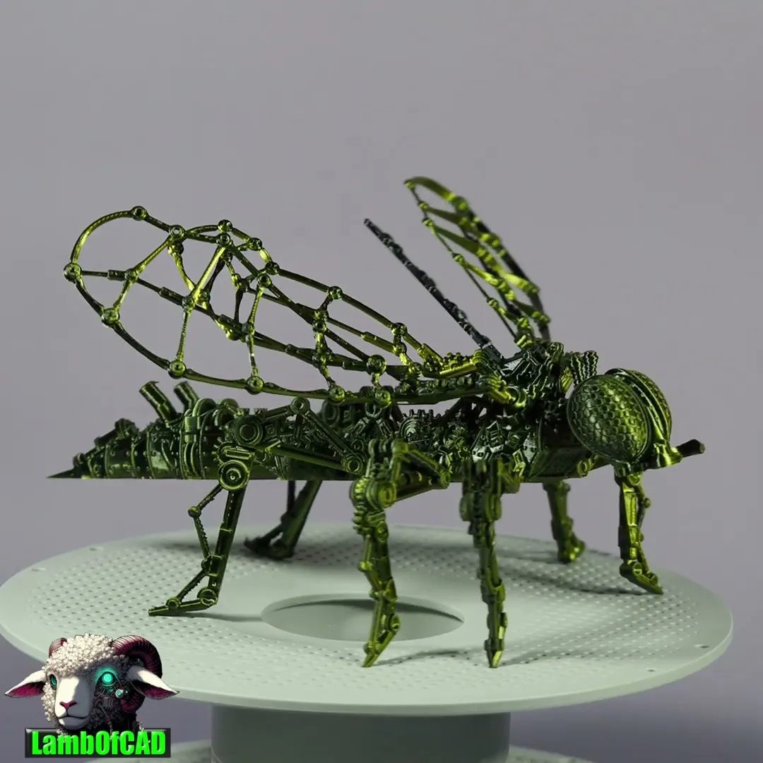 Steampunk Wasp, Articulated