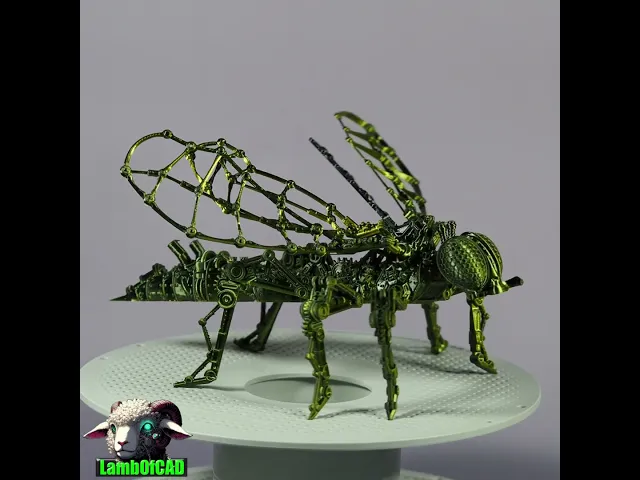 Steampunk Wasp, Articulated video thumbnail