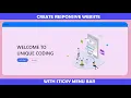 Create Responsive Website With Sticky Nav Bar on Scroll Kumar Coding House