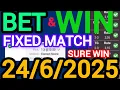 Download Lagu TODAY CORRECT SCORE PREDICTIONS 24/06/2025/FOOTBALL PREDICTIONS TODAY/SOCCER BETTING TIPS/SURE TIPS.