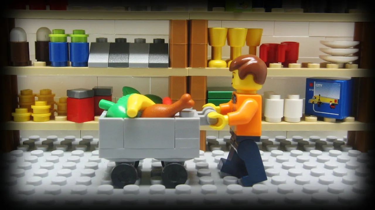 Adler's Lego Birthday Party. 