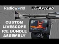 Arclab Ice Shuttle Full Assembly for Garmin Livescope