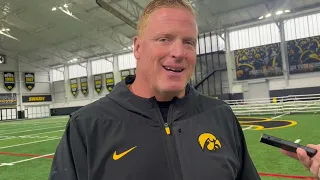 Where does Kade Pieper play on Iowa s offense George Barnett weighs in