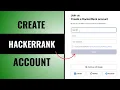 How to Create a Hackerrank Account