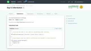 10 Days of JavaScript HackerRank Solutions