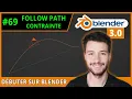 CAMERA SUR RAIL - Debuter sur Blender TUTO FR