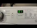 E1 F9 Error Code Fix Whirlpool Washer Pt 2