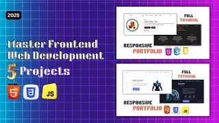 Build 5 Real World Projects Full Frontend Projects HTML CSS JAVASCRIPT Tutorial