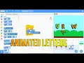 Scratch Project How to animate your name letters in scratch