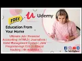 16 Best udemy Courses With Certificate Free Udemy Courses With Certificate 25 July 2020