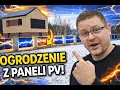 Lagu Ogrodzenie z paneli PV za 1500zł -  Szybka Fotowoltaika zamiast przęseł w ogrodzeniu panelowym 580Wp