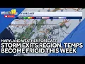 Frigid temperatures blanket region this week