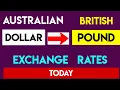 Australian Dollar to British UK Pound sterling 30 August 2024 GBP to AUD aus converter Today