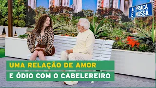Mhel Marrer não esperava o que aconteceu no cabeleireiro | A Praça é Nossa