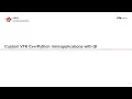 05 Custom VTK C Python mini-applications with Qt