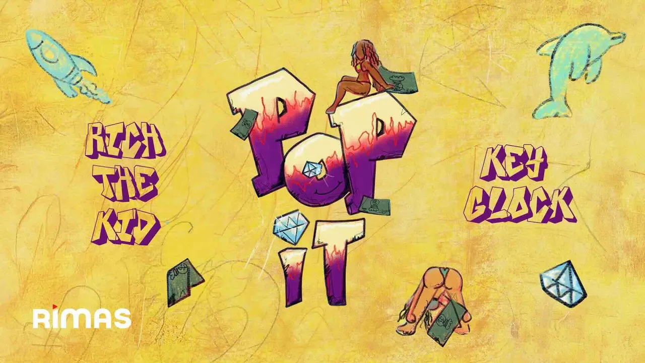 Rich The Kid, Key Glock - POP IT (Lyric Video)