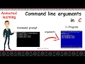 Command line arguments in C argc and argv Animated Learning 3 minutes master Neverquit
