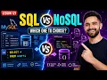 NoSQL vs SQL Explained for Beginners Complete Database Guide MongoDB MySQL More