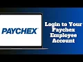 How To Login to Your Paychex Employee Account