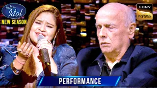 tum itna jo sneha singing mahesh ji heart touching indian idol s15 performance