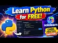 How to Learn Python FREE with SoloLearn Code Playground Beginner Python Tutorial