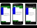 MicroSoft Xamarin Android Tutorial - Absolute Layout