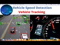Vehicle Speed Detection Using OpenCV and Python Complete Tutorial