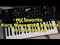 Download Lagu My favorite Korg Wavestate patches in 35 minutes
