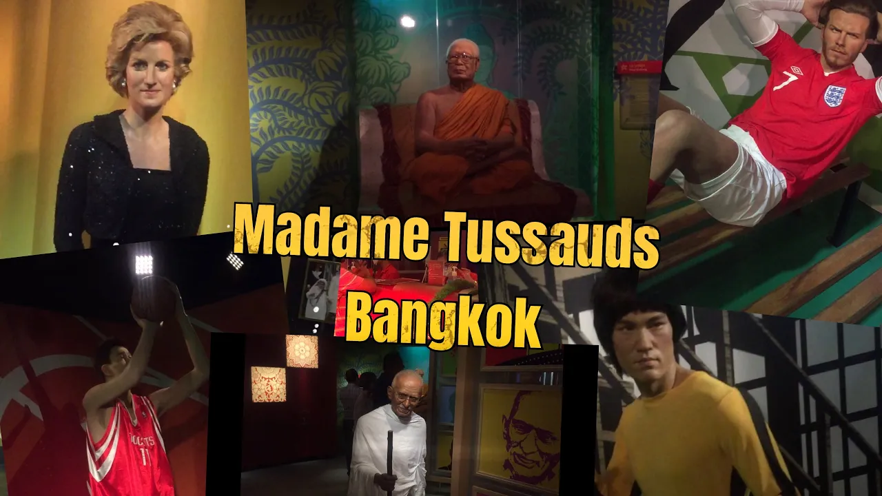 Madame Tussauds - Bangkok | Wax Museum of Famous Peeps | KrazeeDan