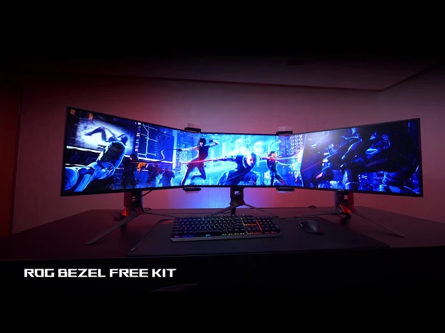 Create a Bezel Free Display with the ROG Bezel Free Kit