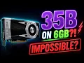 Running a 35B AI Model on 6GB VRAM FAST llama cpp Guide