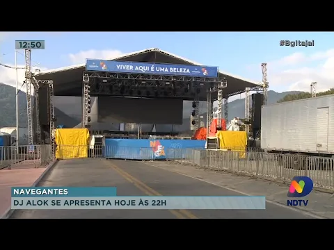 DJ Alok se apresenta hoje em Navegantes