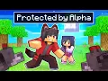 Protected By The ALPHA Wolf In Minecraft