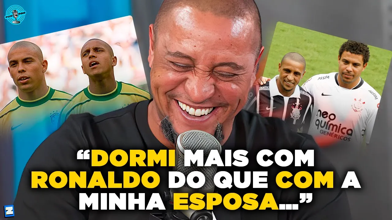 AMIZADE entre Ronaldo e Roberto Carlos