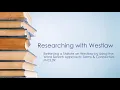 M309 Using Westlaw to find Statutes Terms Connectors