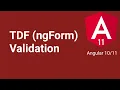 Template Driven Form ngForm validation Part Angular tutorial in Hindi
