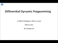 Differential dynamic programming