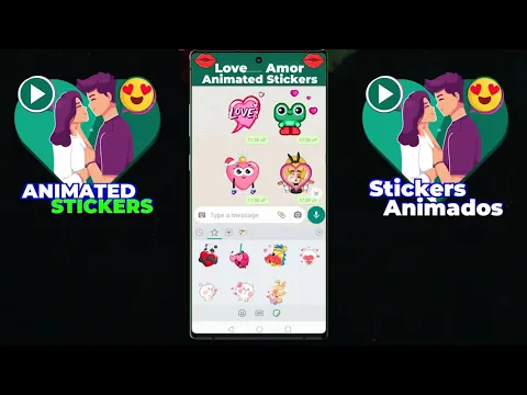 Download MP3 animated love stickers