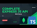 Make a REST Api in Express with ts and mongo db setup