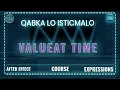 QABKA LOO ISTICMAAL value AT time IN AFTER EFFECTS