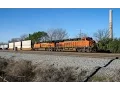 Morning Railfanning in Macon GA BNSF Plenty of EMDs FRA Special