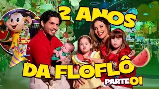 MOSTREI TODA A DECORAÇÃO DA FESTA DE 2 ANOS DA FLÔFLÔ!! | PARTE 1