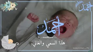 بشارة مولود باسم احمد سمي جده ١٤٤٠ه  دندنها