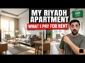 Living in Riyadh Inside My Apartment Monthly Cost