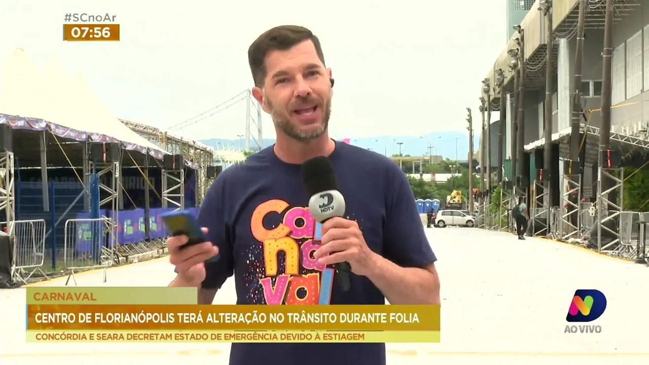 Trânsito de Florianópolis sofrerá alterações nos dias de carnaval