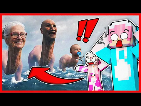 Video Thumbnail: ATUN & MOMON MELIHAT PENAMPAKAN THALASSOPHOBIC YANG SANGAT BESAR !! Feat @sapipurba Minecraft