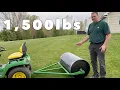 48 Lawn Roller DIY - Ohio Steel Conversion
