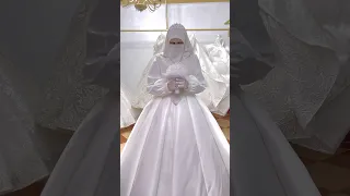 مش ببالغ بس ده اجمد فستان فرح هتشوفيه في حياتك Niqab Islamic Hijab Niqabstyle Viral 