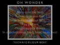 Oh Wonder - Technicolour Beat [Lyrics]